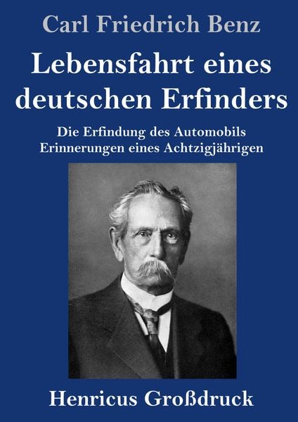 Produktbild: Lebensfahrt eines deutschen Erfinders (Gro&szlig;druck)