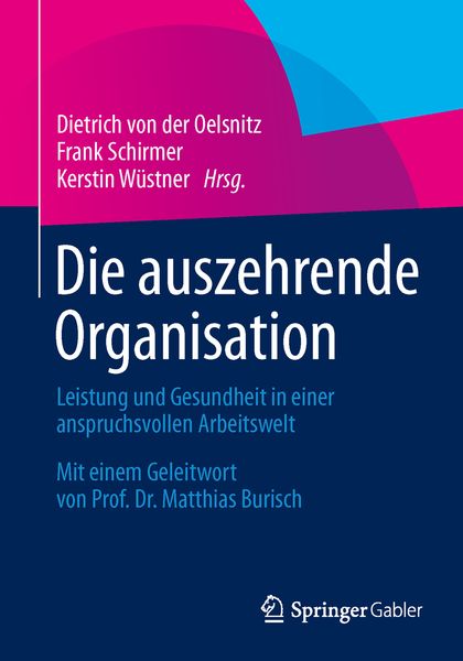 Produktbild: Die auszehrende Organisation