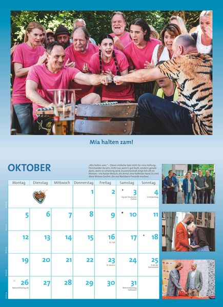 Produktbild: Dahoam is Dahoam 2026 - Broschürenkalender - Wandkalender - mit Jahresplaner - Format 42 x 29 cm