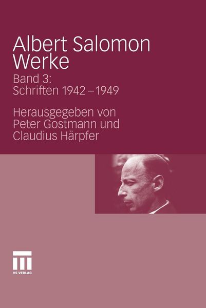 Produktbild: Albert Salomon Werke