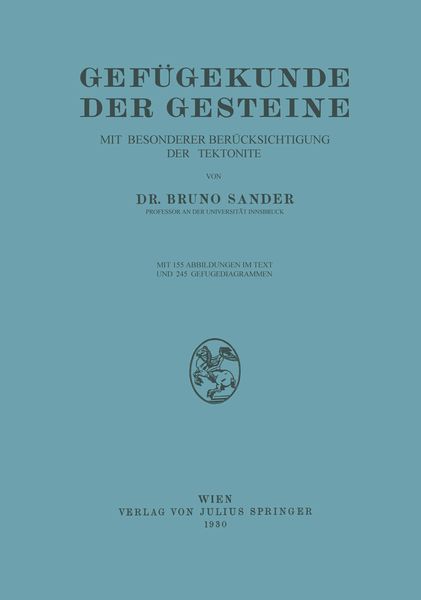 Produktbild: Gef&uuml;gekunde der Gesteine