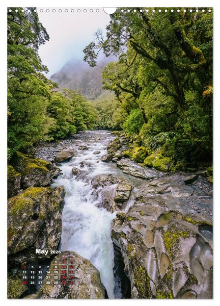 Produktbild: Discover New Zealand (Wall Calendar 2026 DIN A3 portrait), CALVENDO 12 Month Wall Calendar