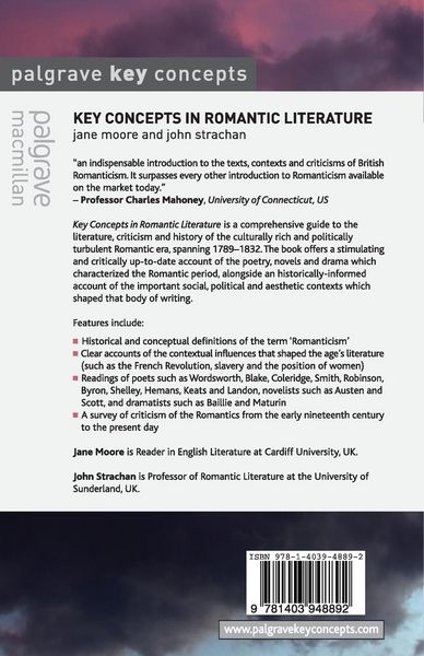 Produktbild: Key Concepts in Romantic Literature