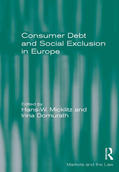 Produktbild: Consumer Debt and Social Exclusion in Europe