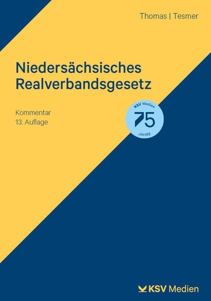 Produktbild: Nieders&auml;chsisches Realverbandsgesetz