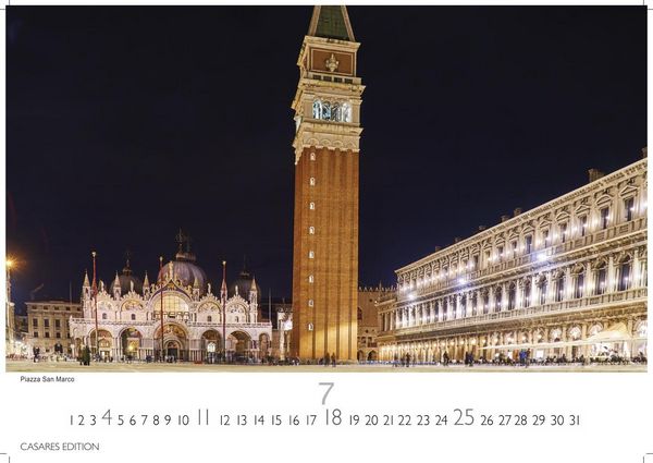 Produktbild: Venedig Kalender 2027 &ndash; Wandkalender | Fotokalender Italien 24x35 &ndash; mit malerischen Fotos von Venedig , Italien