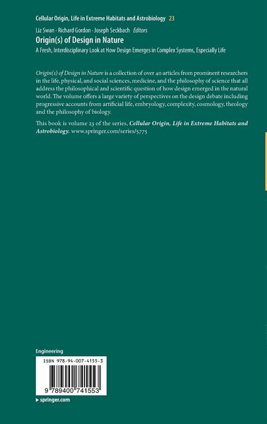 Produktbild: Origin(s) of Design in Nature