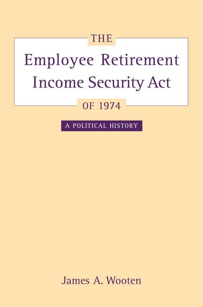 Produktbild: The Employee Retirement Income Security Act of 1974