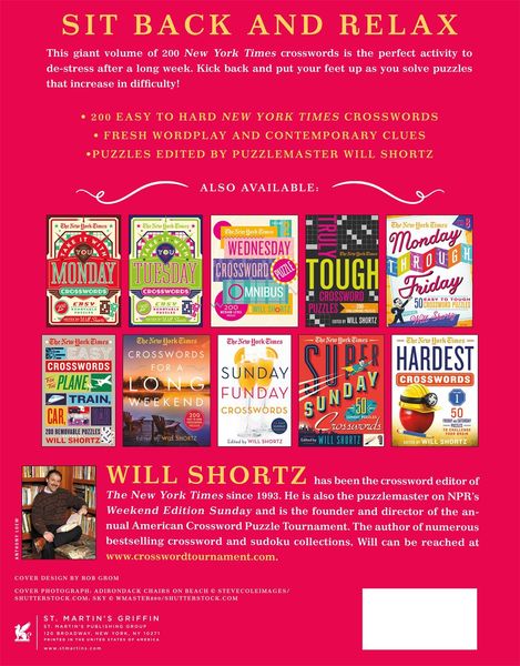 Produktbild: New York Times Kick Back and Crossword
