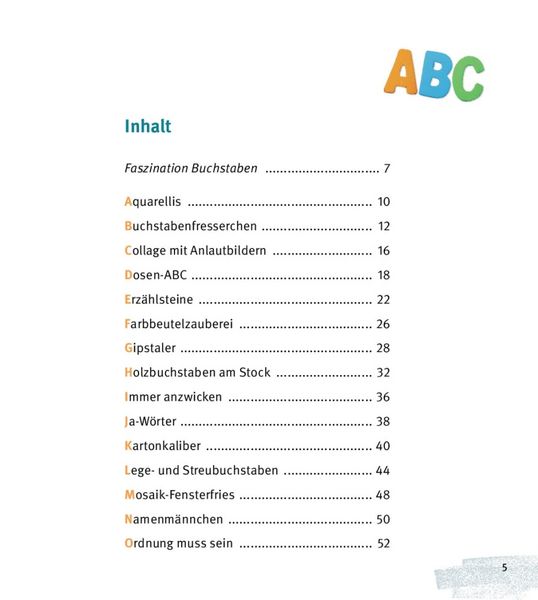 Produktbild: Das kreative ABC-Buch