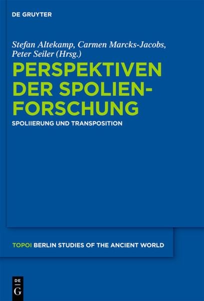 Produktbild: Perspektiven der Spolienforschung 1
