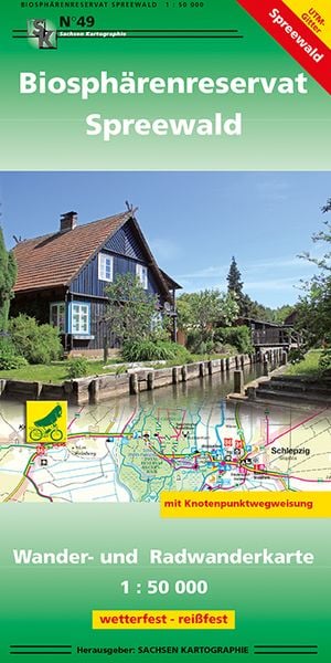Produktbild: Biosph&auml;renreservat Spreewald 1 : 50 000
