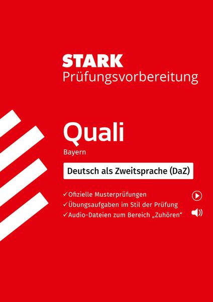 Produktbild: STARK Deutsch als Zweitsprache (DaZ) - Quali Mittelschule Bayern - Pr&uuml;fungsvorbereitung