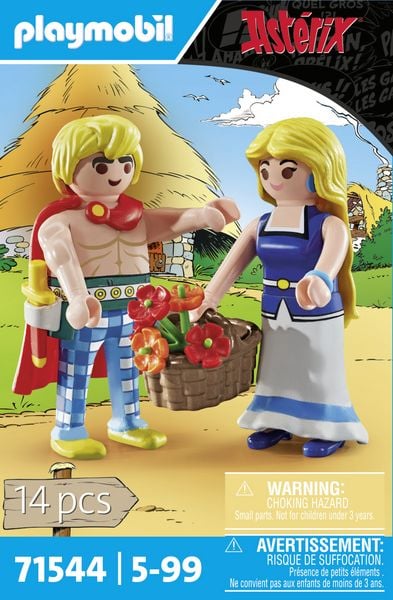 Produktbild: PLAYMOBIL 71544 Asterix: Tragicomix und Falbala