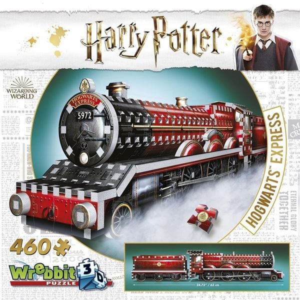 Hogwarts Express Zug/Hogwarts Express Train - 3D-Puzzle 460 Teile