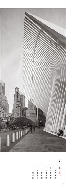 Produktbild: New York Vertical Kalender 2027