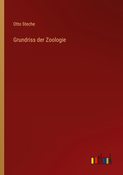 Produktbild: Grundriss der Zoologie