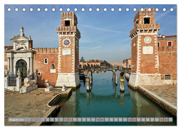 Produktbild: Mein VENEDIG (Tischkalender 2026 DIN A5 quer), CALVENDO Monatskalender