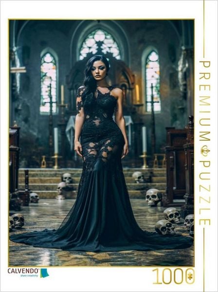 CALVENDO Puzzle Gothic | 1000 Teile Lege-Größe 64x48cm Foto-Puzzle für glückliche Stunden