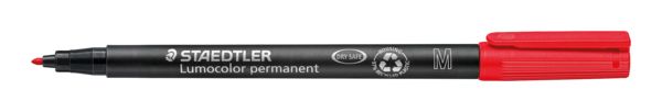 Produktbild: STAEDTLER Universalstift Lumocolor 317 permanent M, rot