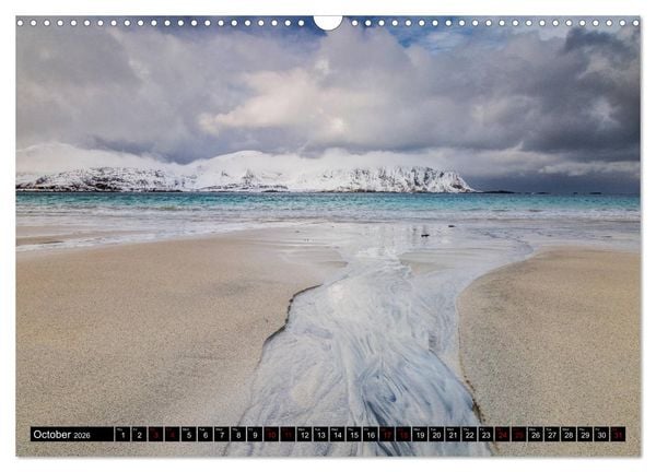 Produktbild: Lofoten. Nature Water Light (Wall Calendar 2026 DIN A3 landscape), CALVENDO 12 Month Wall Calendar