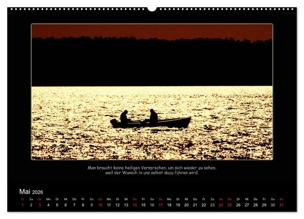 Produktbild: Freundschaft (Wandkalender 2026 DIN A2 quer), CALVENDO Monatskalender