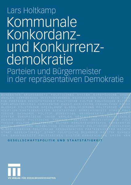 Produktbild: Kommunale Konkordanz- und Konkurrenzdemokratie
