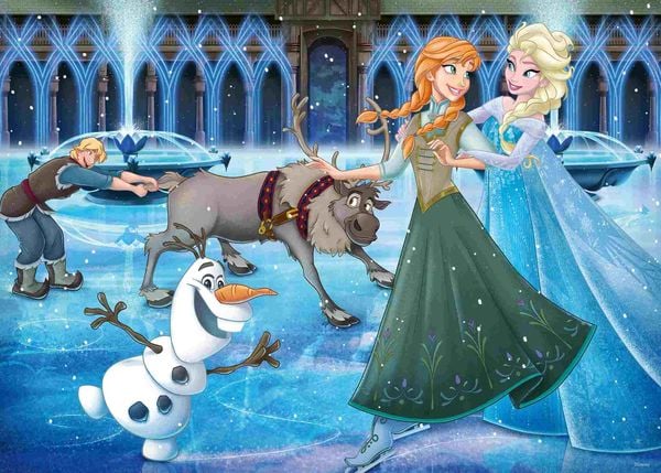 Produktbild: Erwachsenenpuzzle 1000 Teile - Disney Die Eisk&ouml;nigin 2