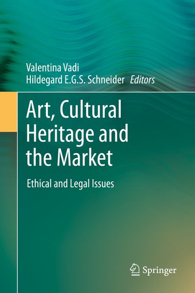 Produktbild: Art, Cultural Heritage and the Market