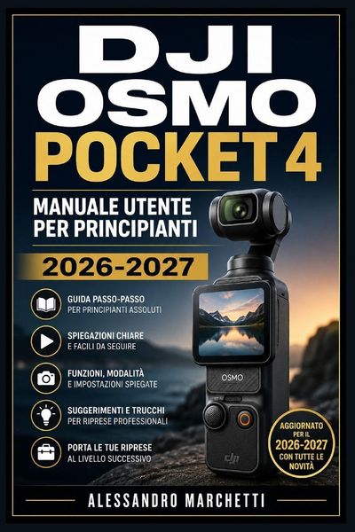 Produktbild: DJI Osmo Pocket 4 Manuale Utente per Principianti 2026-2027