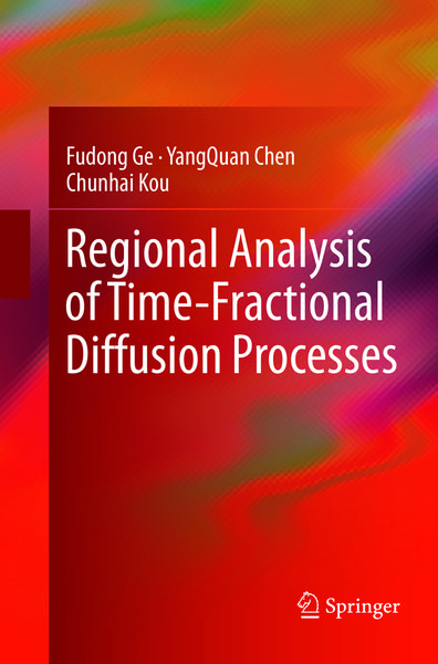 Produktbild: Regional Analysis of Time-Fractional Diffusion Processes