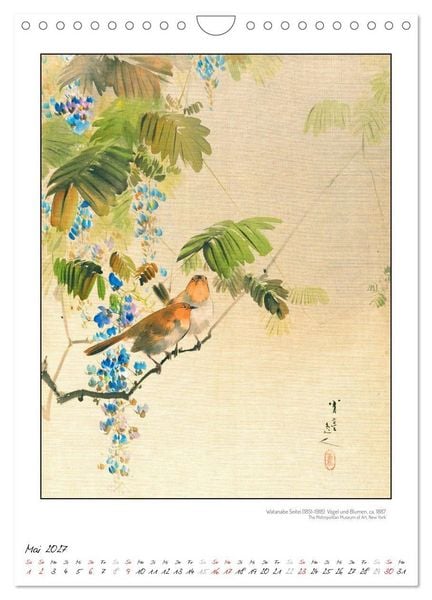 Produktbild: Watanabe Seitei - Japanische Tuschmalerei (Wandkalender 2027 DIN A4 hoch), CALVENDO Monatskalender