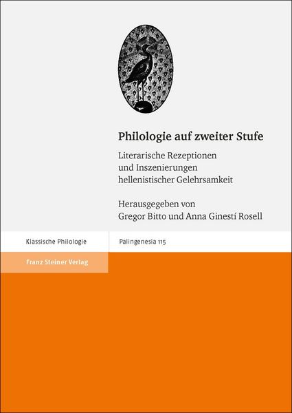 Produktbild: Philologie auf zweiter Stufe