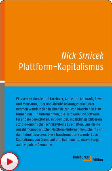 Produktbild: Plattform-Kapitalismus