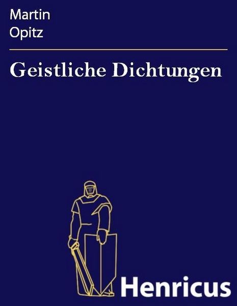 Produktbild: Geistliche Dichtungen