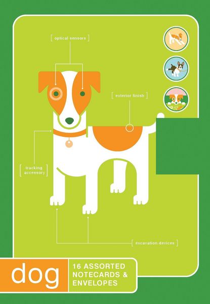 Produktbild: Notecards-Dog 16pk