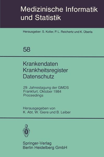 Produktbild: Krankendaten Krankheitsregister Datenschutz