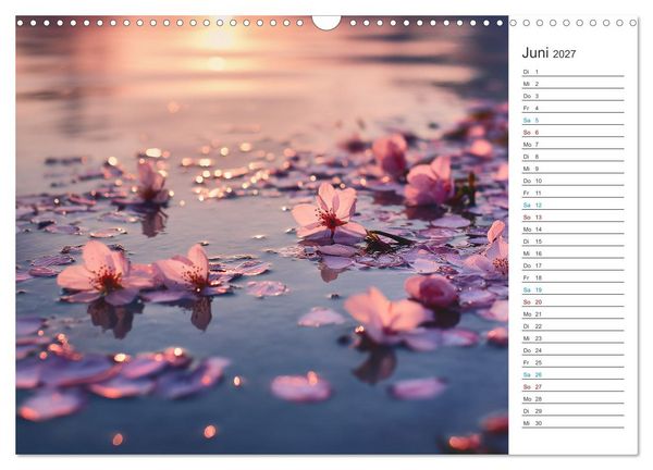 Produktbild: Japanische Kirschbl&uuml;te (Wandkalender 2027 DIN A3 quer), CALVENDO Monatskalender