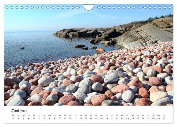 Produktbild: Schwedische Sehnsuchtsorte (Wandkalender 2026 DIN A4 quer), CALVENDO Monatskalender