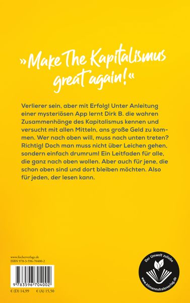 Wie Dirk B. lernte, den Kapitalismus zu lieben