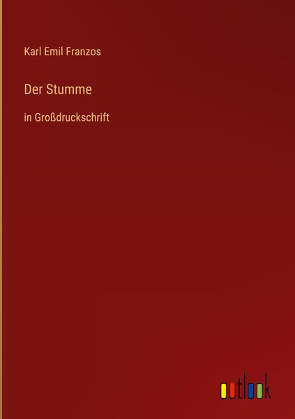 Produktbild: Der Stumme