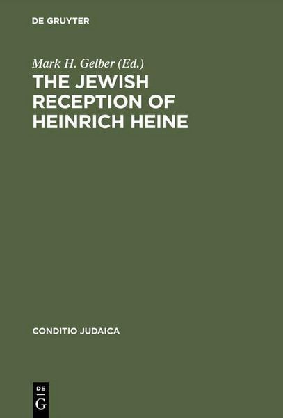 Produktbild: The Jewish Reception of Heinrich Heine