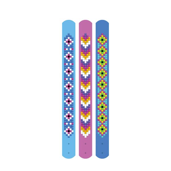 Produktbild: Dotzies by Diamond Dotz Armb&auml;nder Retro Blau