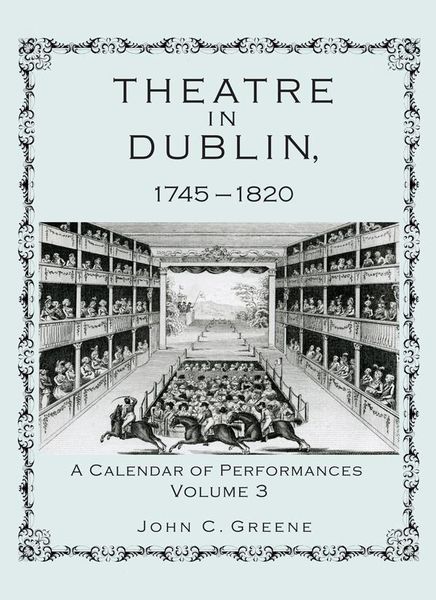 Produktbild: Theatre in Dublin, 1745-1820