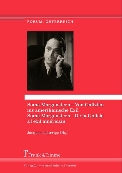 Produktbild: Soma Morgenstern - Von Galizien ins amerikanische Exil