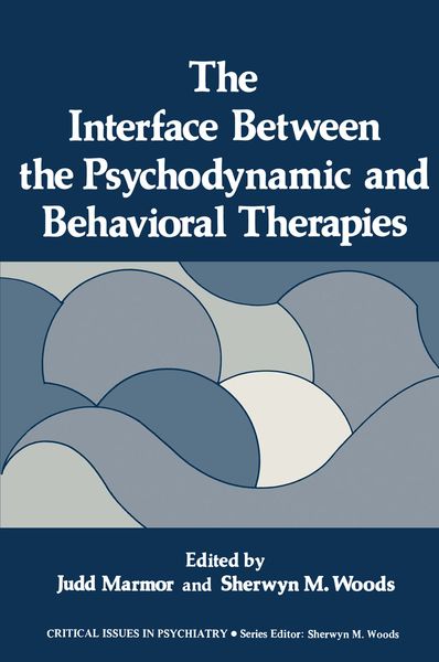 Produktbild: The Interface Between the Psychodynamic and Behavioral Therapies
