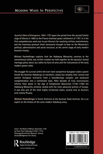 Produktbild: Austria's Wars of Emergence, 1683-1797
