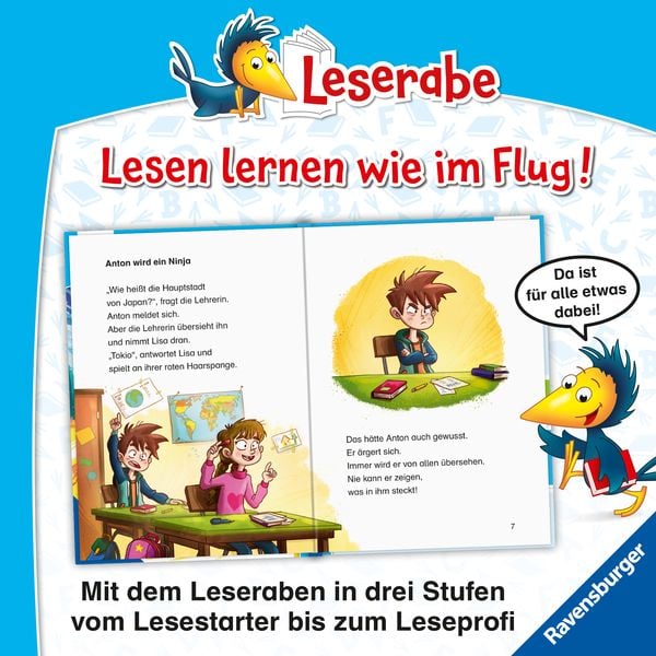 Produktbild: Leserabe 2. Lesestufe - Ninjageschichten