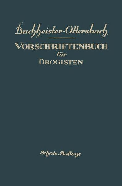 Produktbild: Vorschriftenbuch f&uuml;r Drogisten