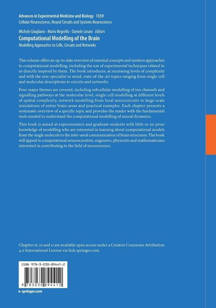 Produktbild: Computational Modelling of the Brain